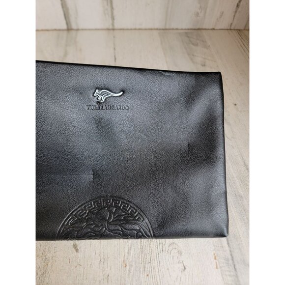 Yueskangaroo clutch faux leather purse bag small women's - Picture 4 of 12